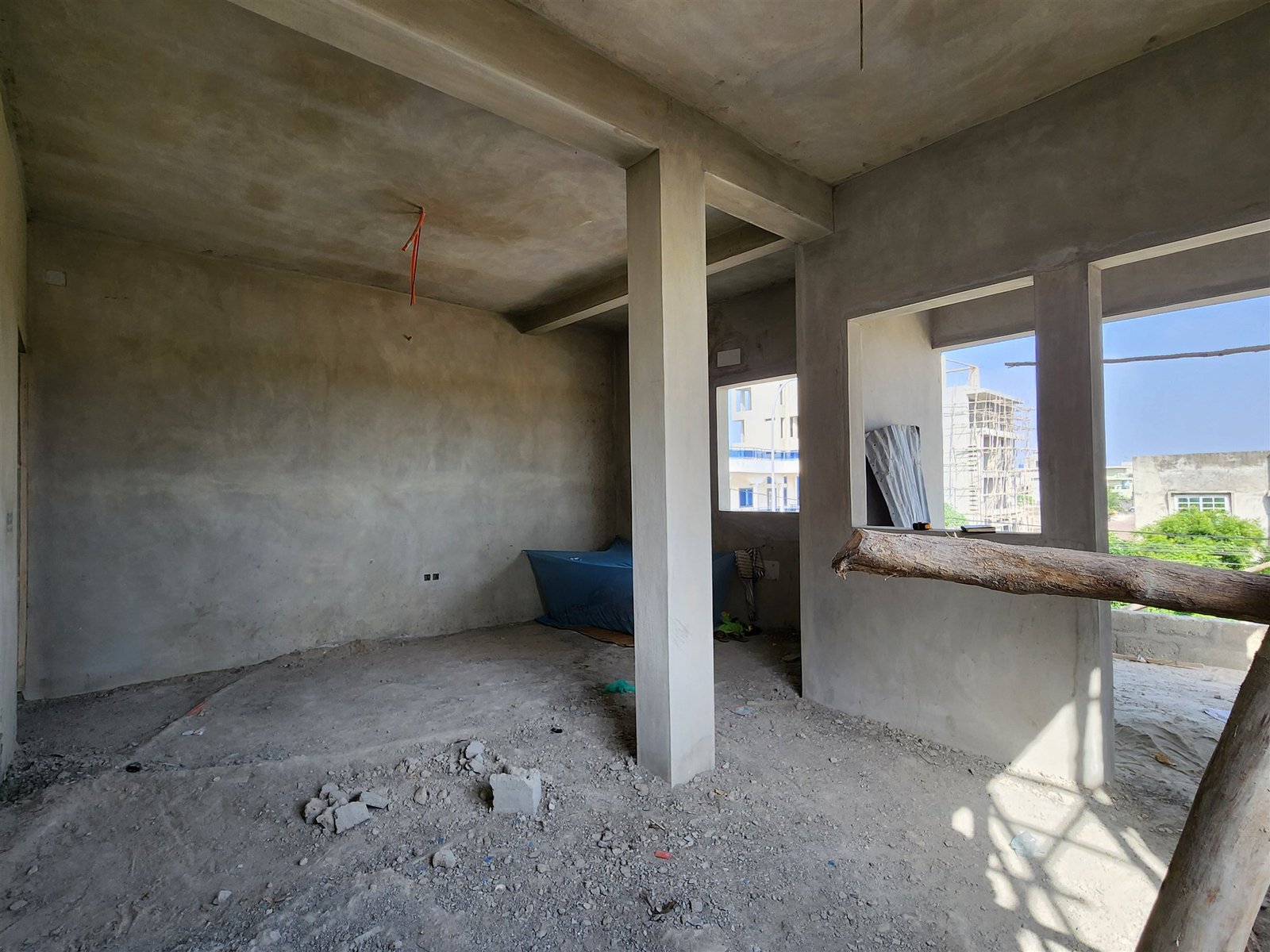 Espace détente avant travaux